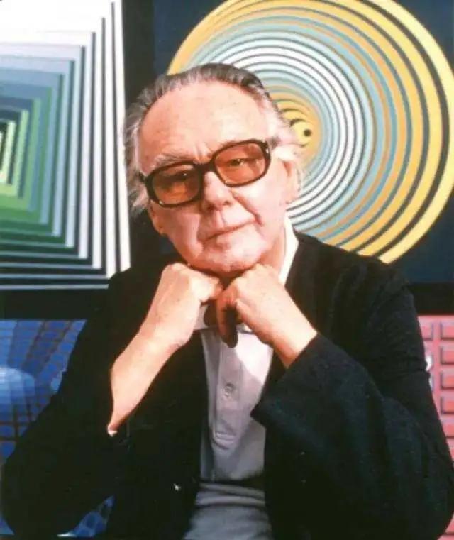 在欧普艺术界,维克托·瓦萨雷里(victor vasarely,1908-1997)是光效应