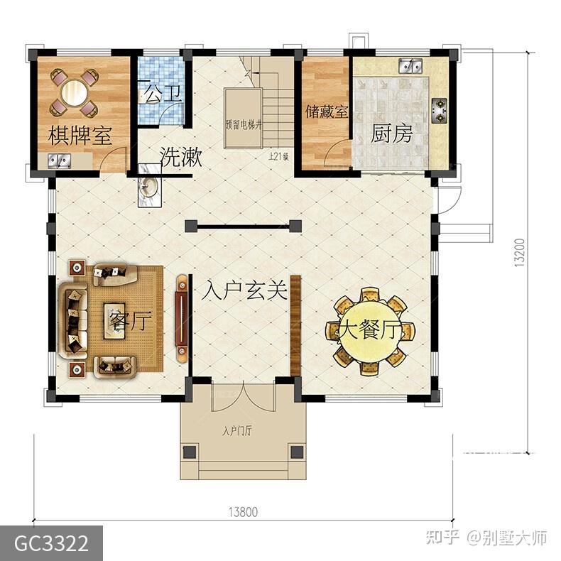 5款最新新中式别墅,效果图+平面图 - 知乎