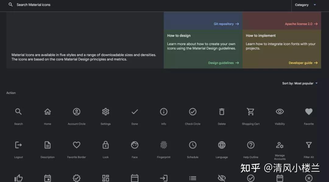 这几个免费开源的图标库,搭建组件库太好用了! - 知乎