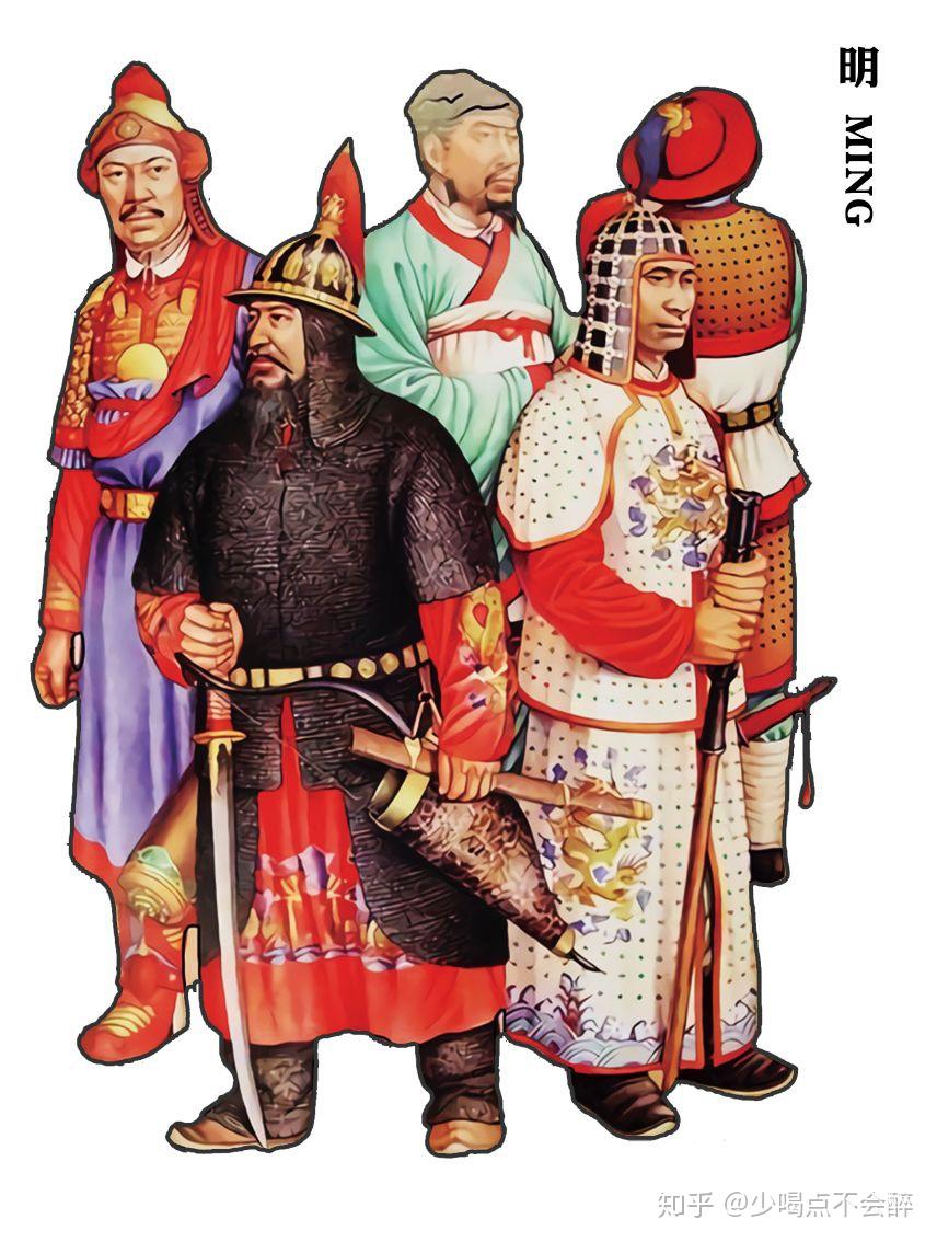 军服图鉴历朝历代大全