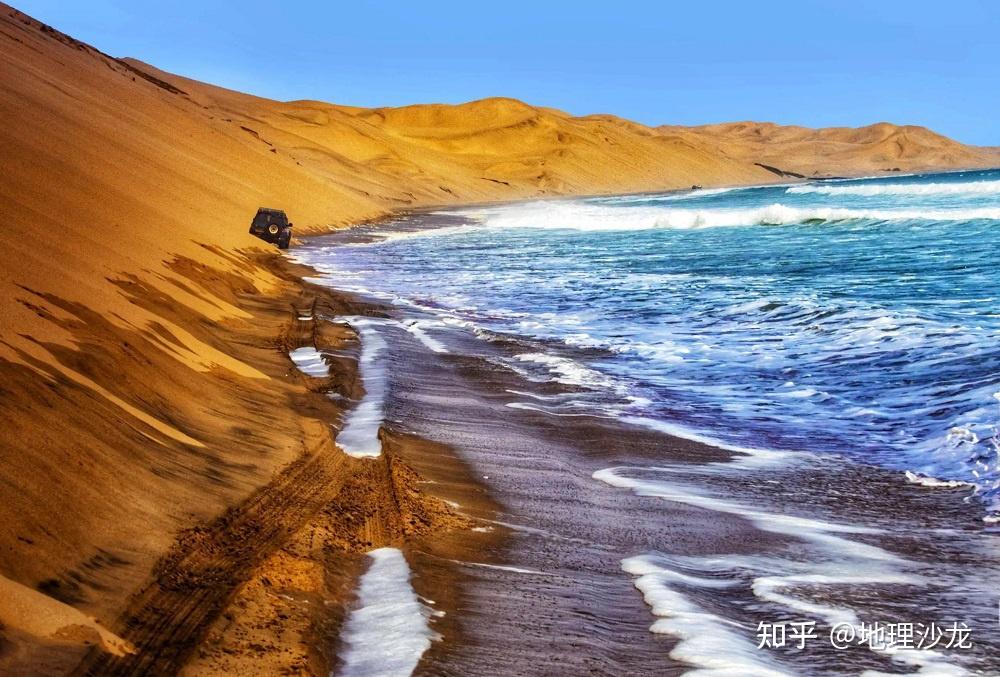 纳米比亚西海岸的三明治湾,为什么会形成彼此相连的陡峭沙山? - 知乎