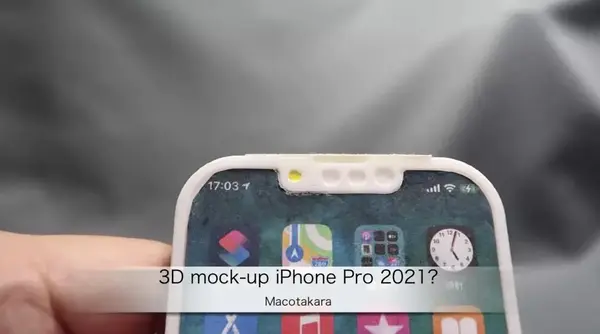 Iphone 13 Pro 模型曝光 刘海明显变小 知乎