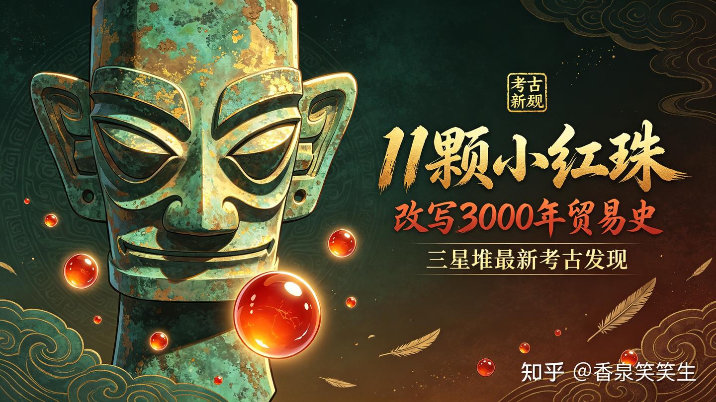 三星堆最新发现:11颗小红珠,如何用微量元素技术改写中国上古贸易史 - 知乎