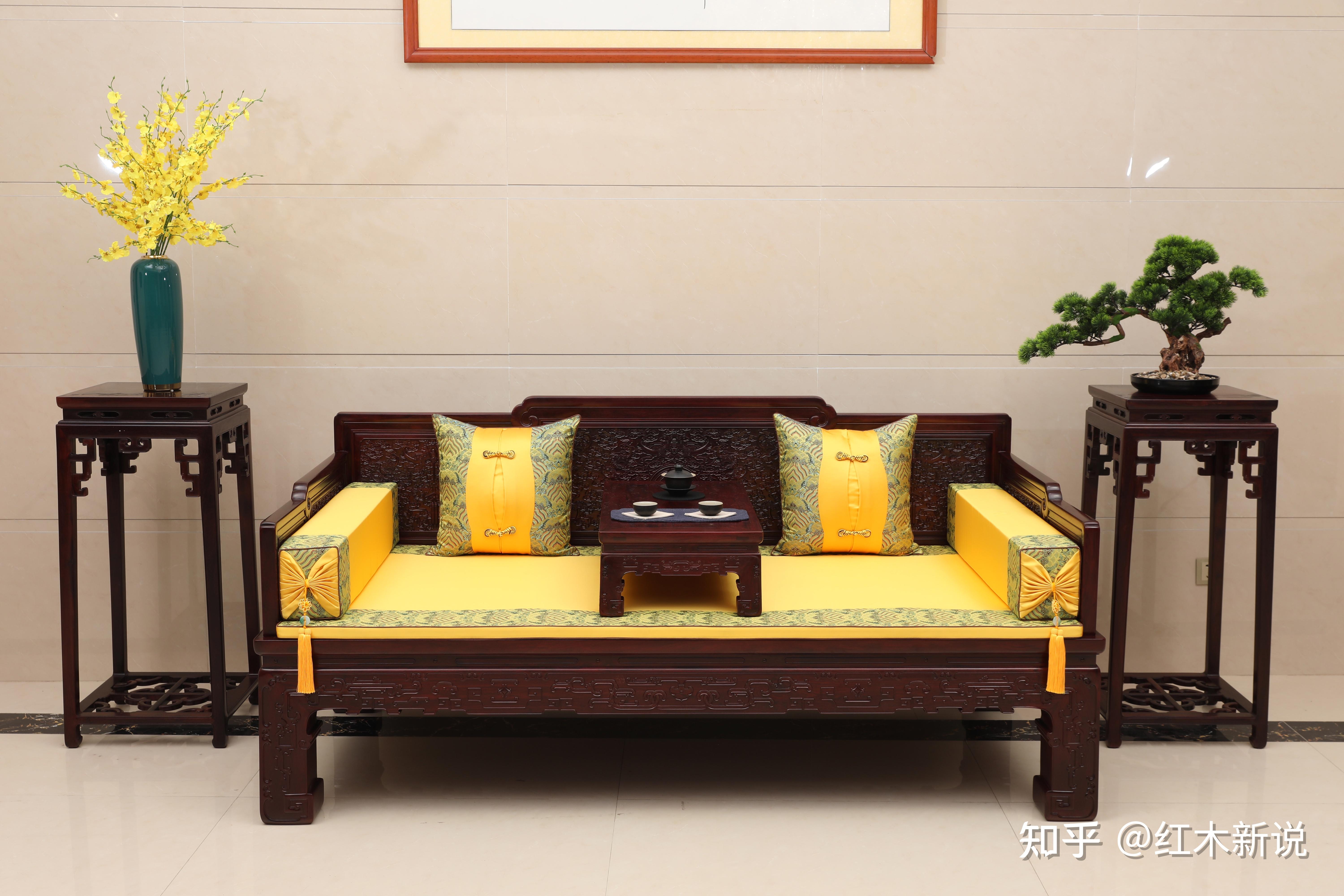 小叶紫檀罗汉床的精致