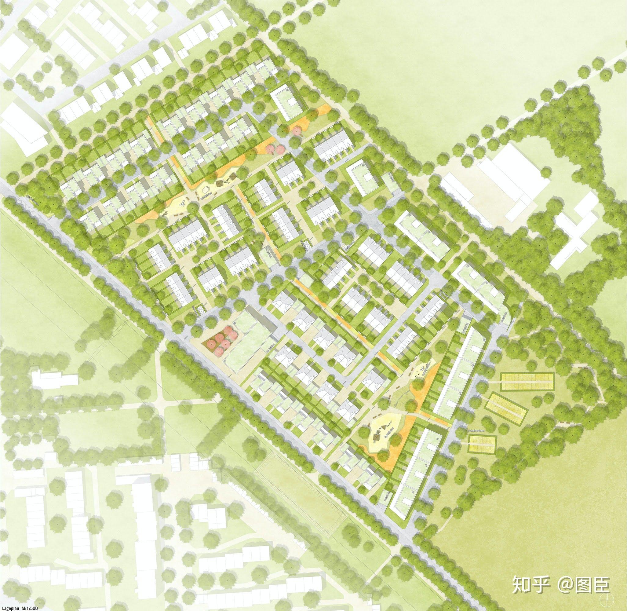德国城市设计竞赛获奖解析 - 莱茵河畔墨恩海姆城郊住区设计一等奖