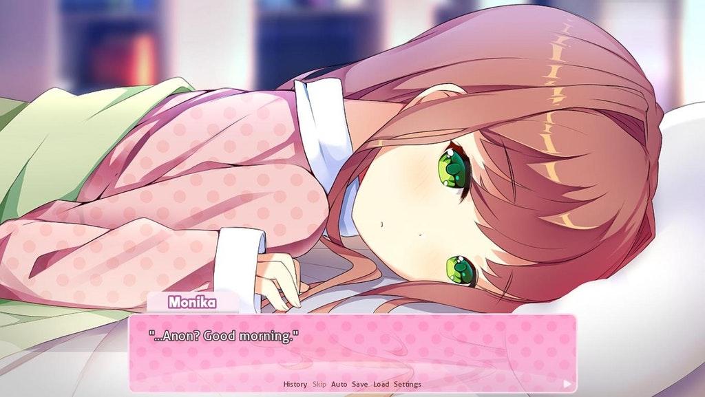 doki doki literature club monika route doki doki literature club monika route