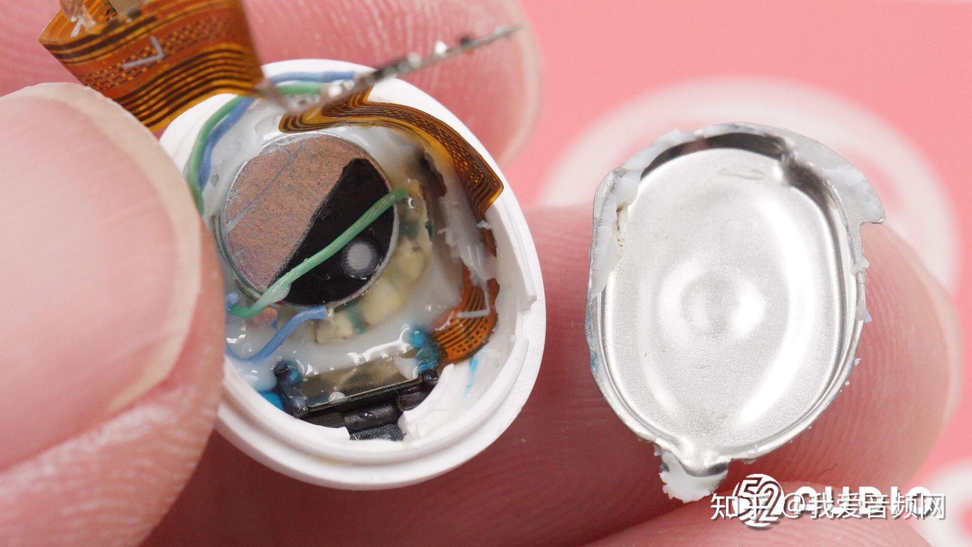 10mm动圈单元35db深度降噪魅族poppro真无线耳机拆解报告