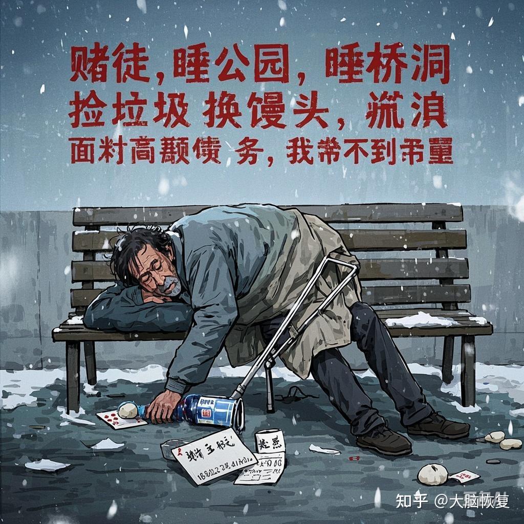 戒赌图片,警示 - 知乎