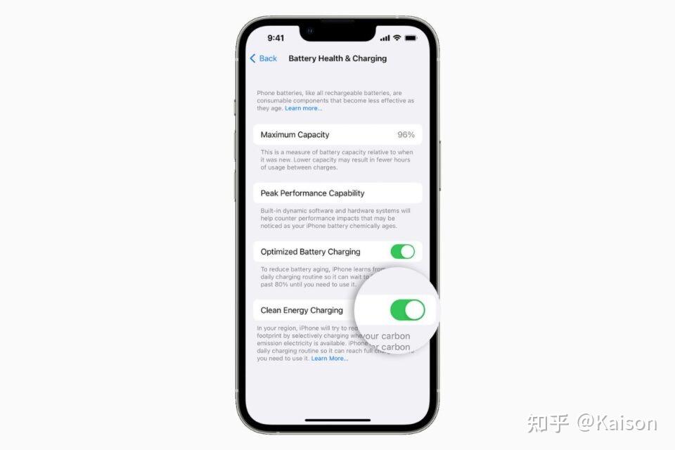 Apple在iOS 16.1中发布关于iPhone清洁能源充电的更多细节
