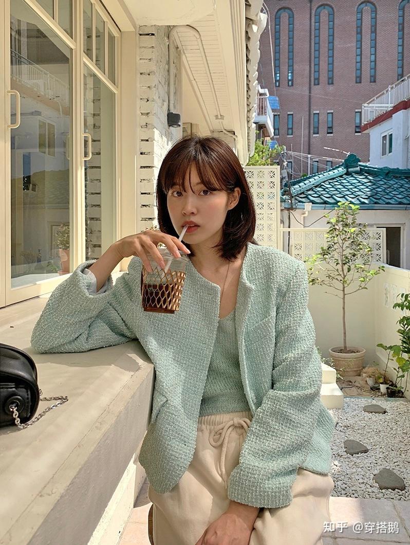韩系温柔的穿搭风格赶紧学起来