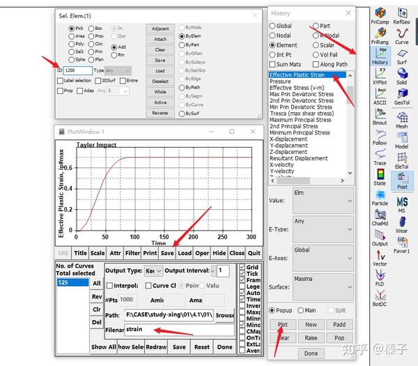 Lsdyna应力应变曲线绘制 知乎