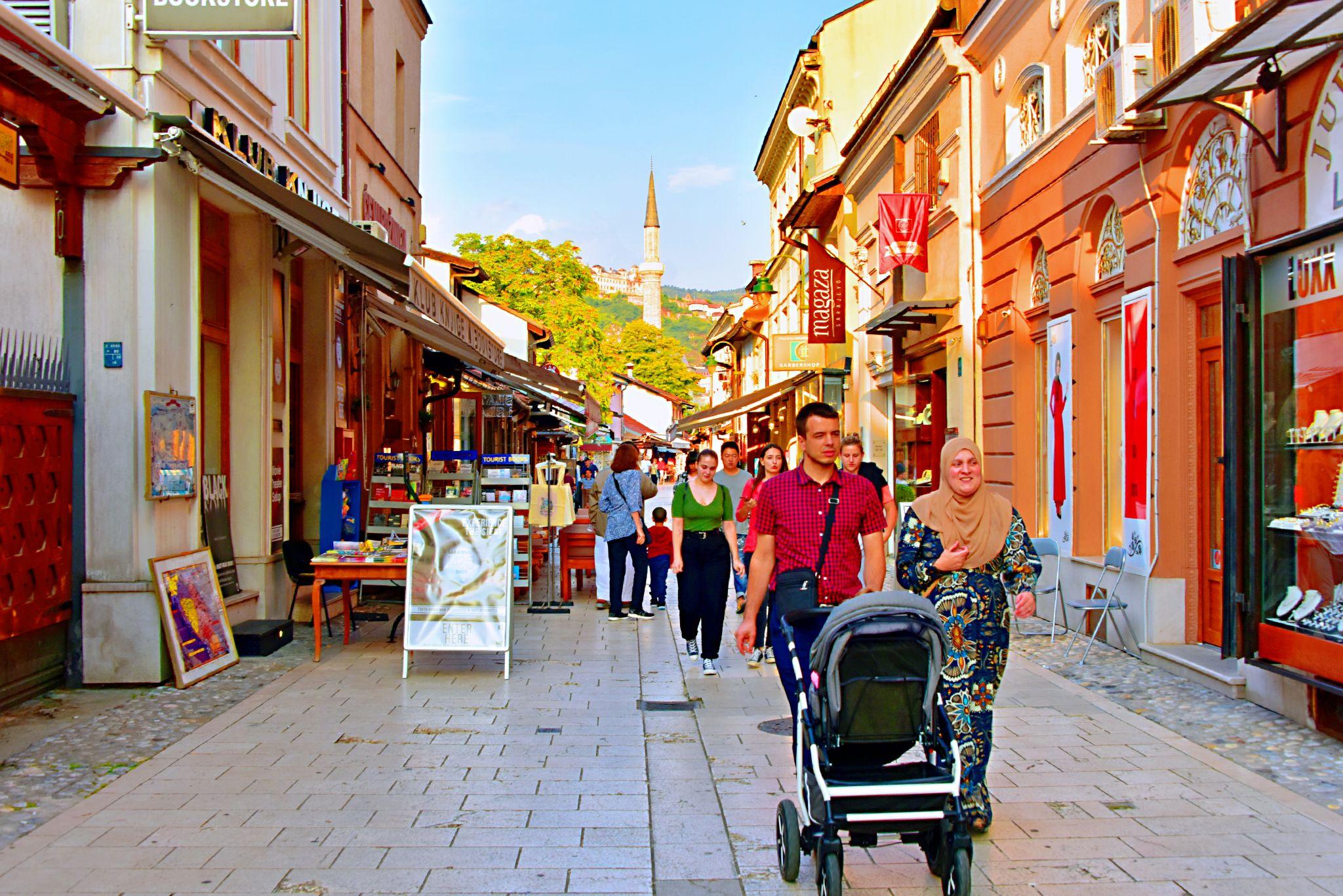 萨拉热窝老城区掠影