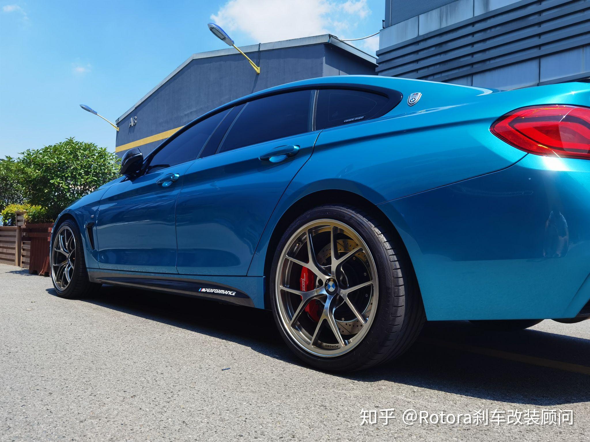 宝马4系f36改装rotora刹车の案例分享