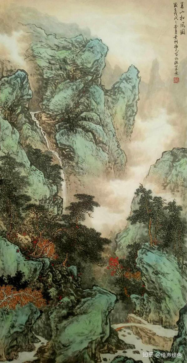 画家关福元笔墨天成形神兼备