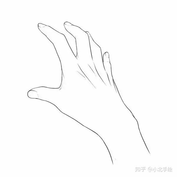 服装手绘 | 画人难画手,3分钟教你画一只手(附300张手) - 知乎