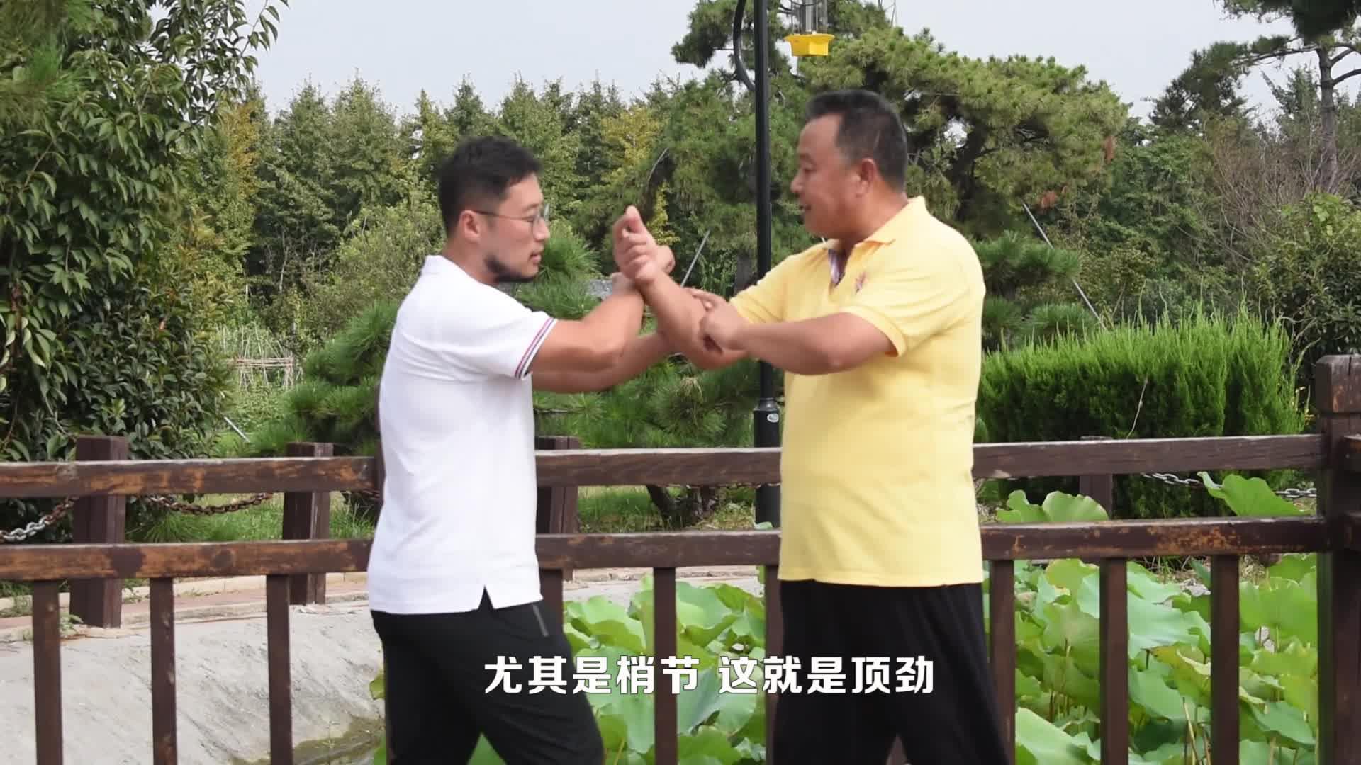 太极拳起势弧线发力用最小的力气发人