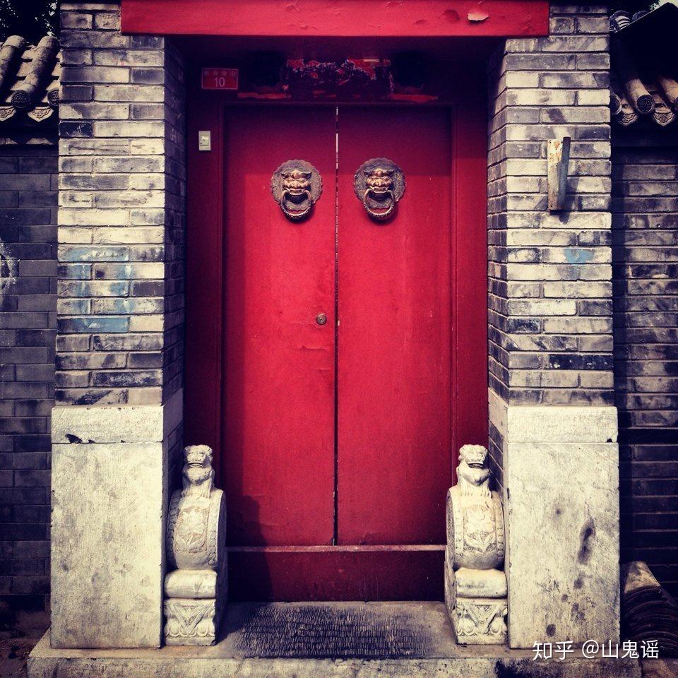 中国古建筑有门当户对说法吗