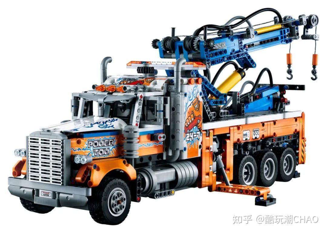 国产积木 兼容乐高科技 MOC-1389 荒川超级大卡车拼装零件包 多色-淘宝网
