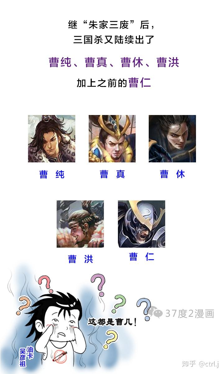 一篇分清曹仁曹洪曹真曹纯曹爽都是曹操的谁