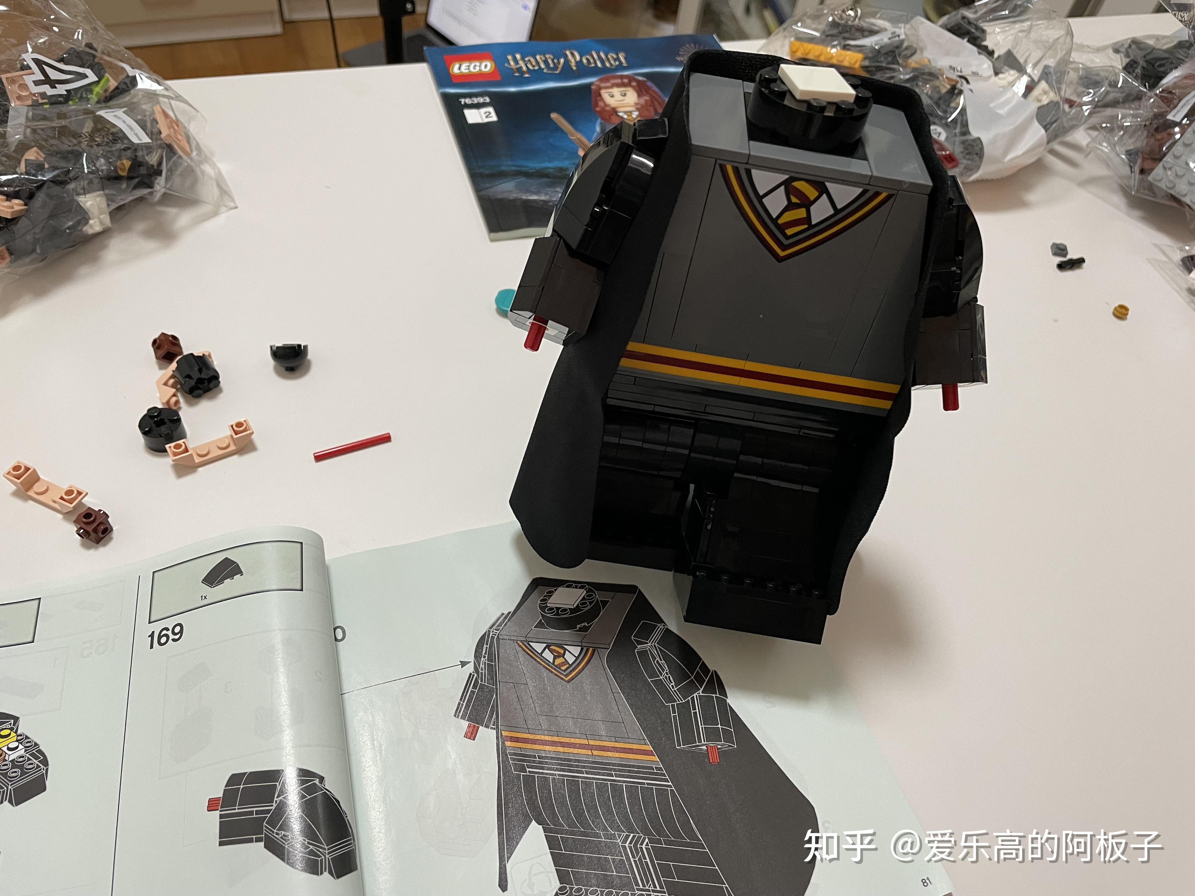 乐高lego精品评测76393哈利波特与赫敏格兰杰不简单的放大版人仔