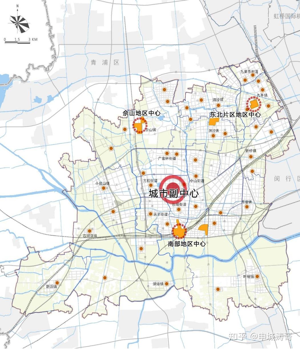 广富林街道详细规划图片