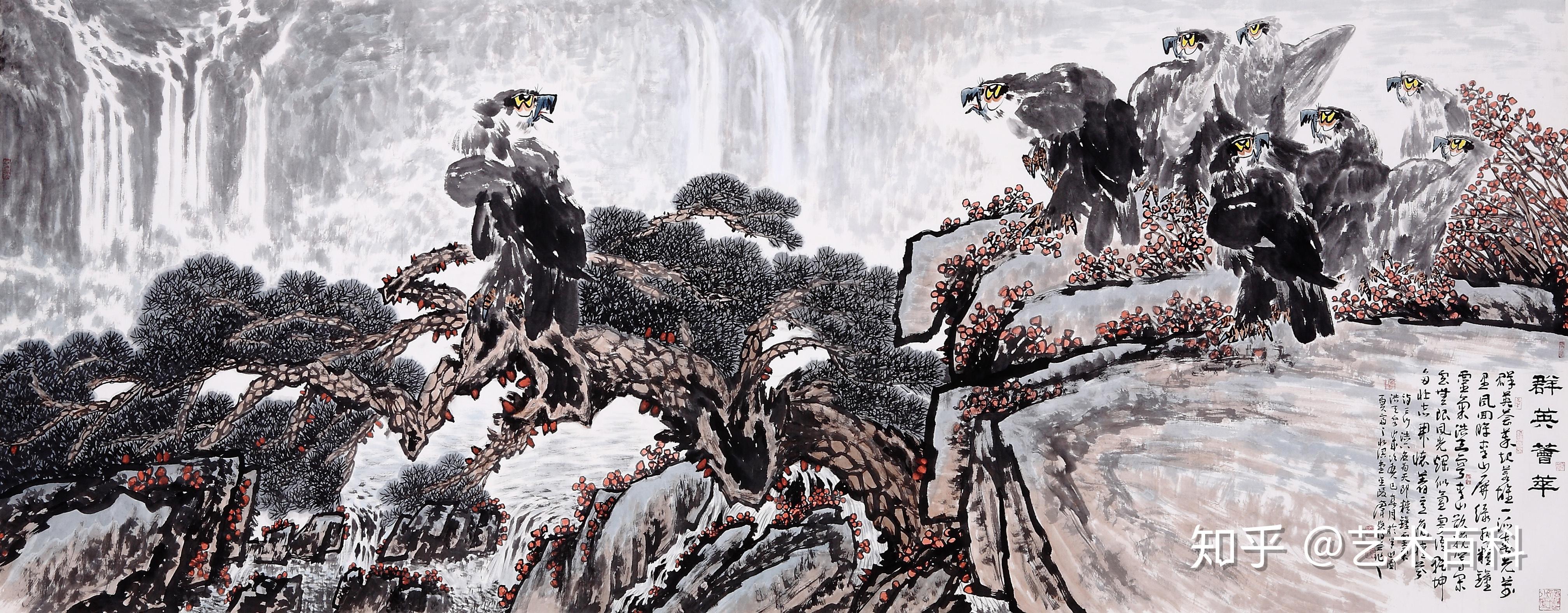 中国画欣赏——方军作品 - 知乎