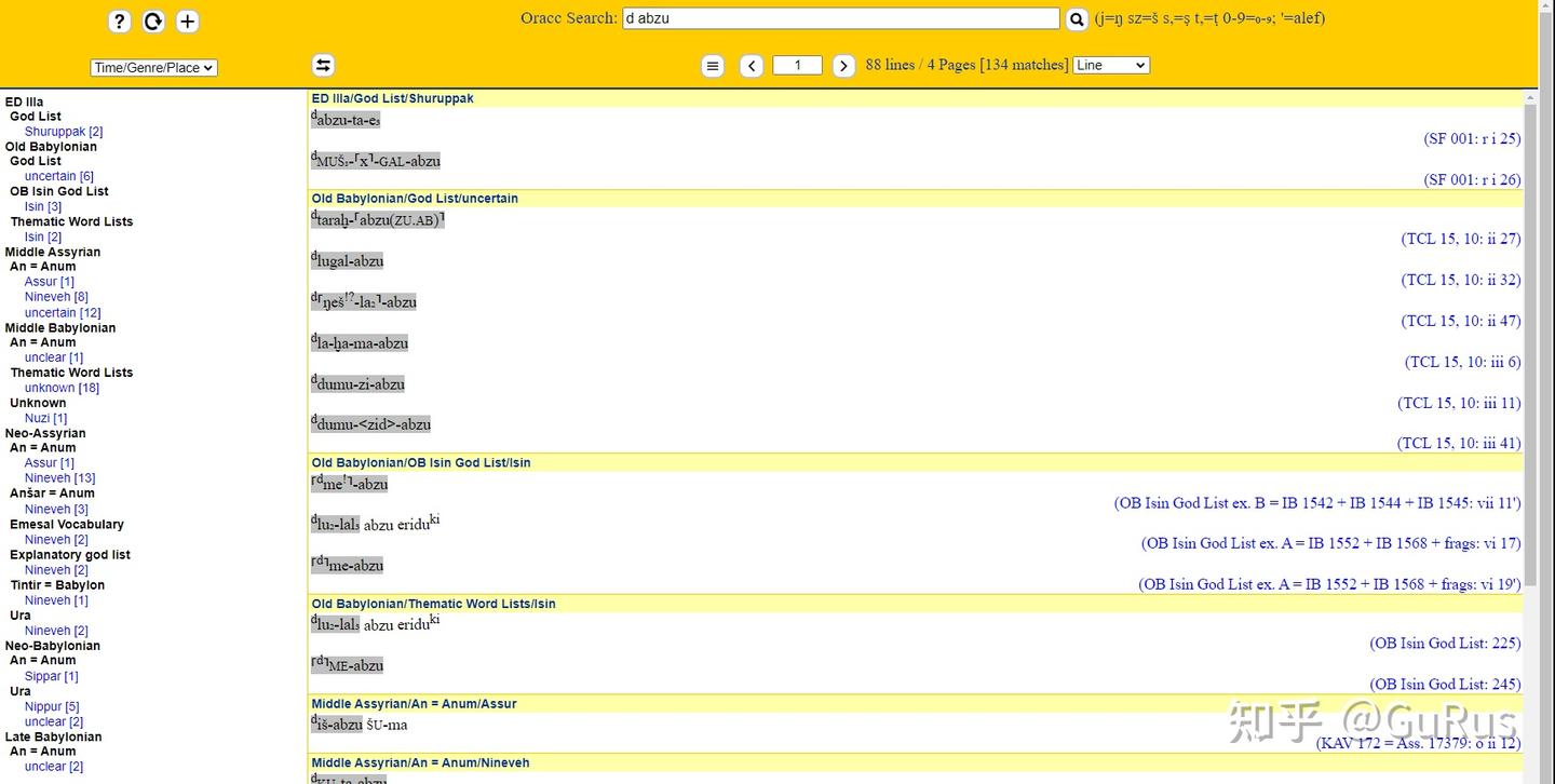 迄今为止，仍没有早期文本能够证明：“阿普苏与提亚玛图（Tiamtu，提亚马特（Tiamat）是学界长达上百年的误读或某种错误？）是神灵”。 - 知乎