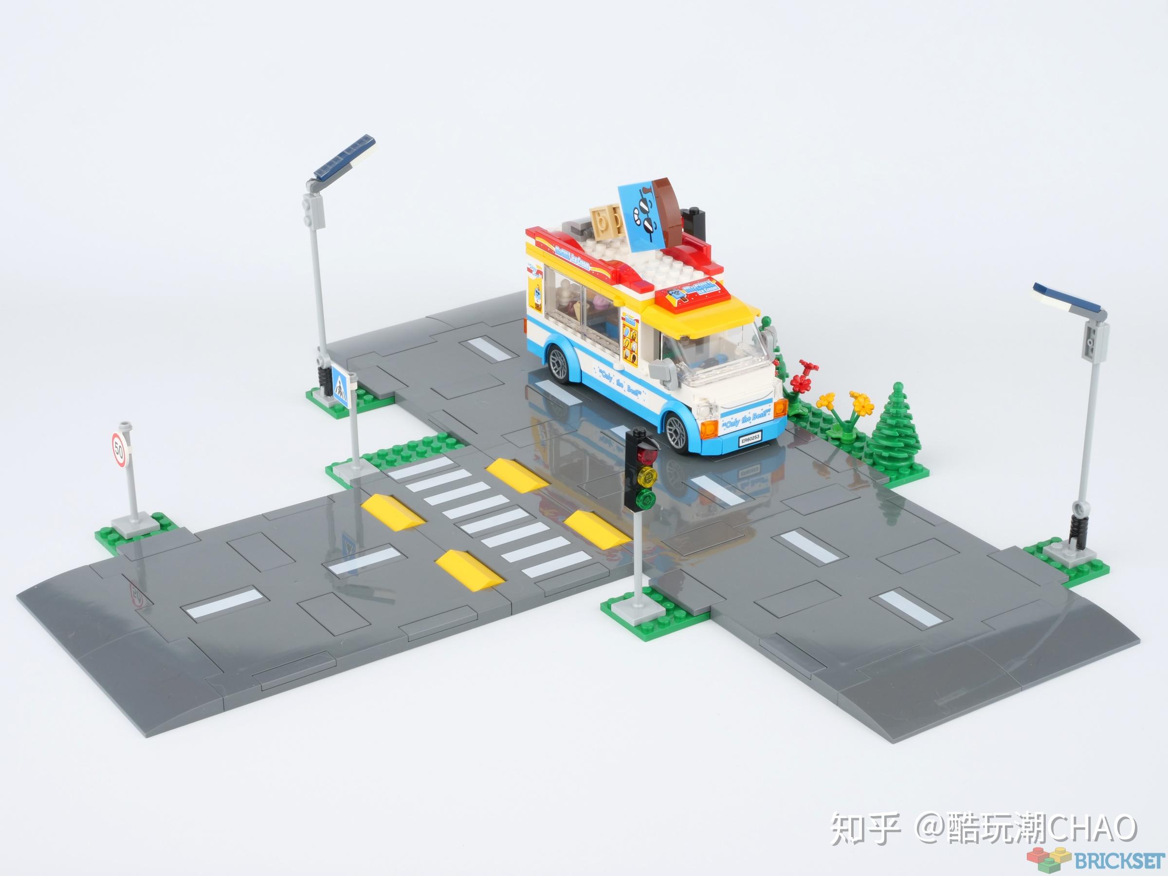 颠覆性的全新城市道路系统!乐高60304道路底板评测