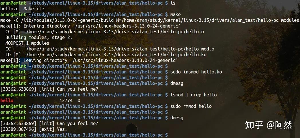 Linuxworld Core Example Image Linux 最简单内核模块 Hello World 示例 - 知乎