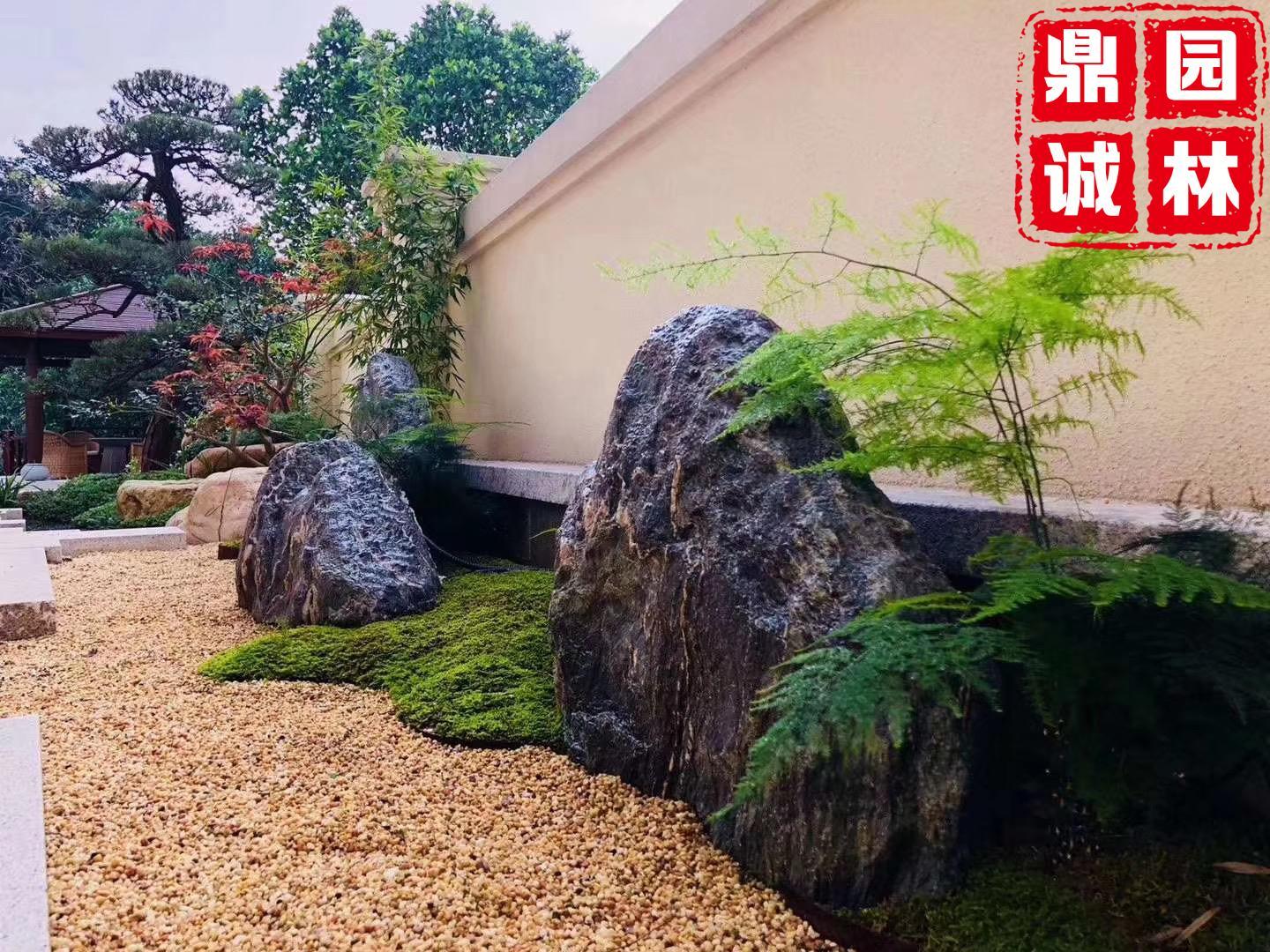 黑山石造就不一样的视觉色彩景石 黑山石加工彰显格调的风景石 - 知乎