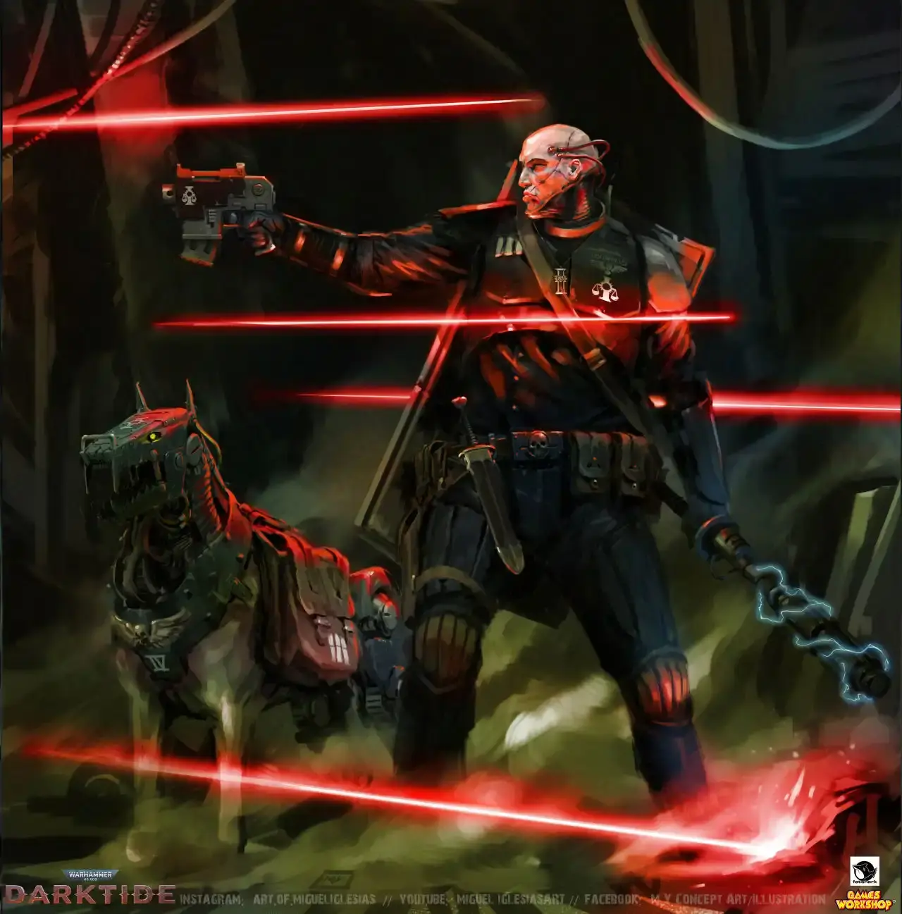[战锤40k：暗潮]全职业概念设定艺术原画欣赏 - 知乎