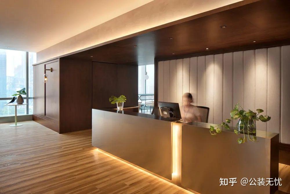 设计赏析|办公室前台如何设计?打造企业形象的第一道风景线! - 知乎