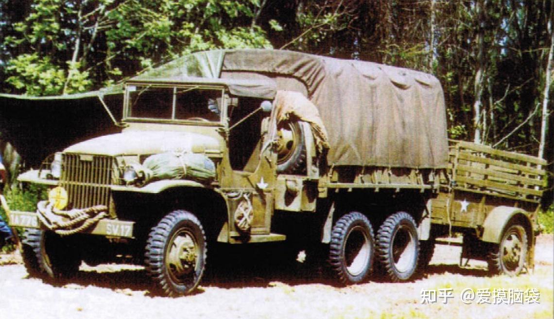 5噸6×6載重卡車是美國陸軍裝備的是為重要的輪式車輛,其生產數量甚至