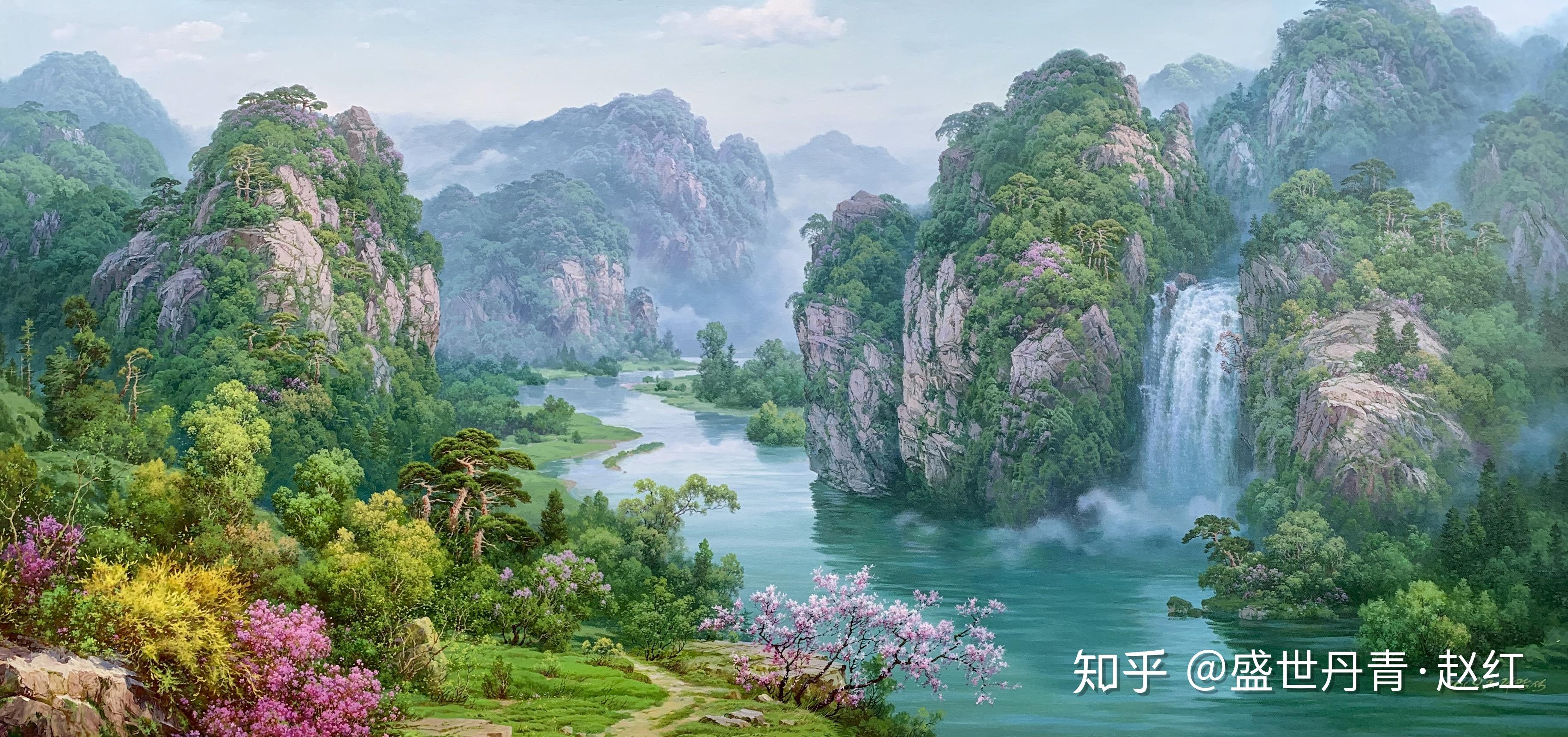 盛世丹青朝鲜油画集