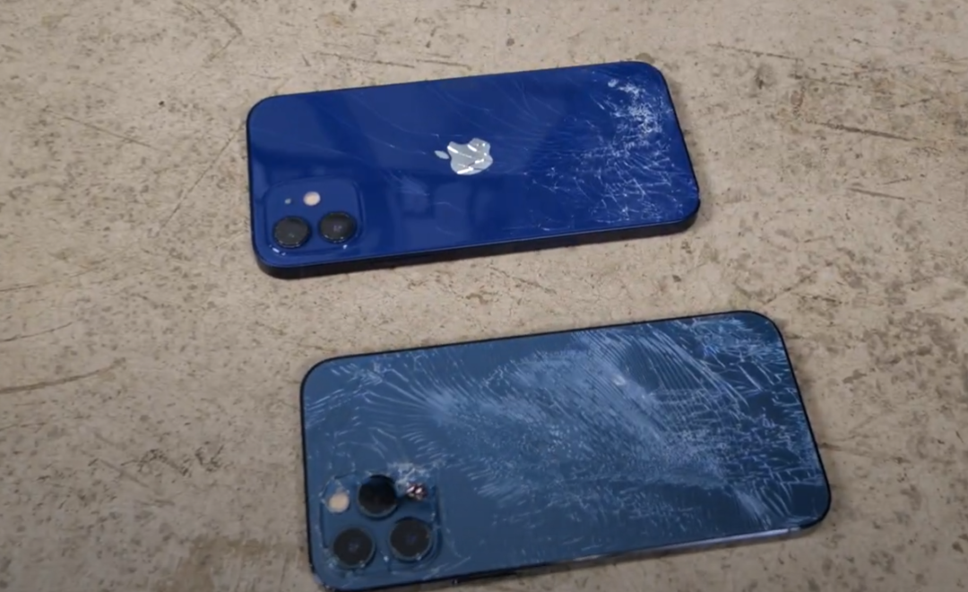 iphone12/12pro真机摔落测试,超瓷晶面板真的很耐摔! - 知乎
