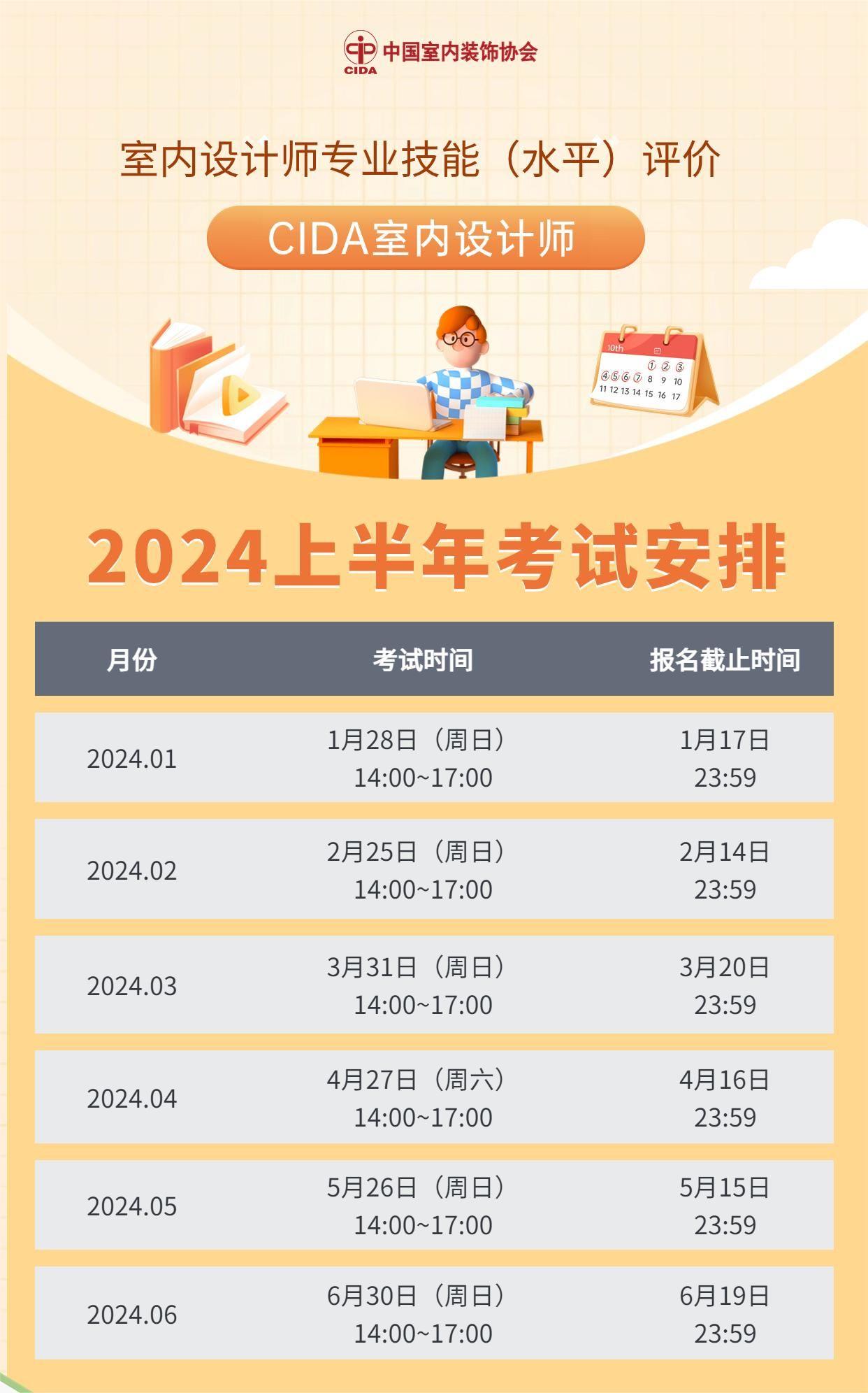 2024上半年CIDA室内设计师证书考试时间 - 知乎