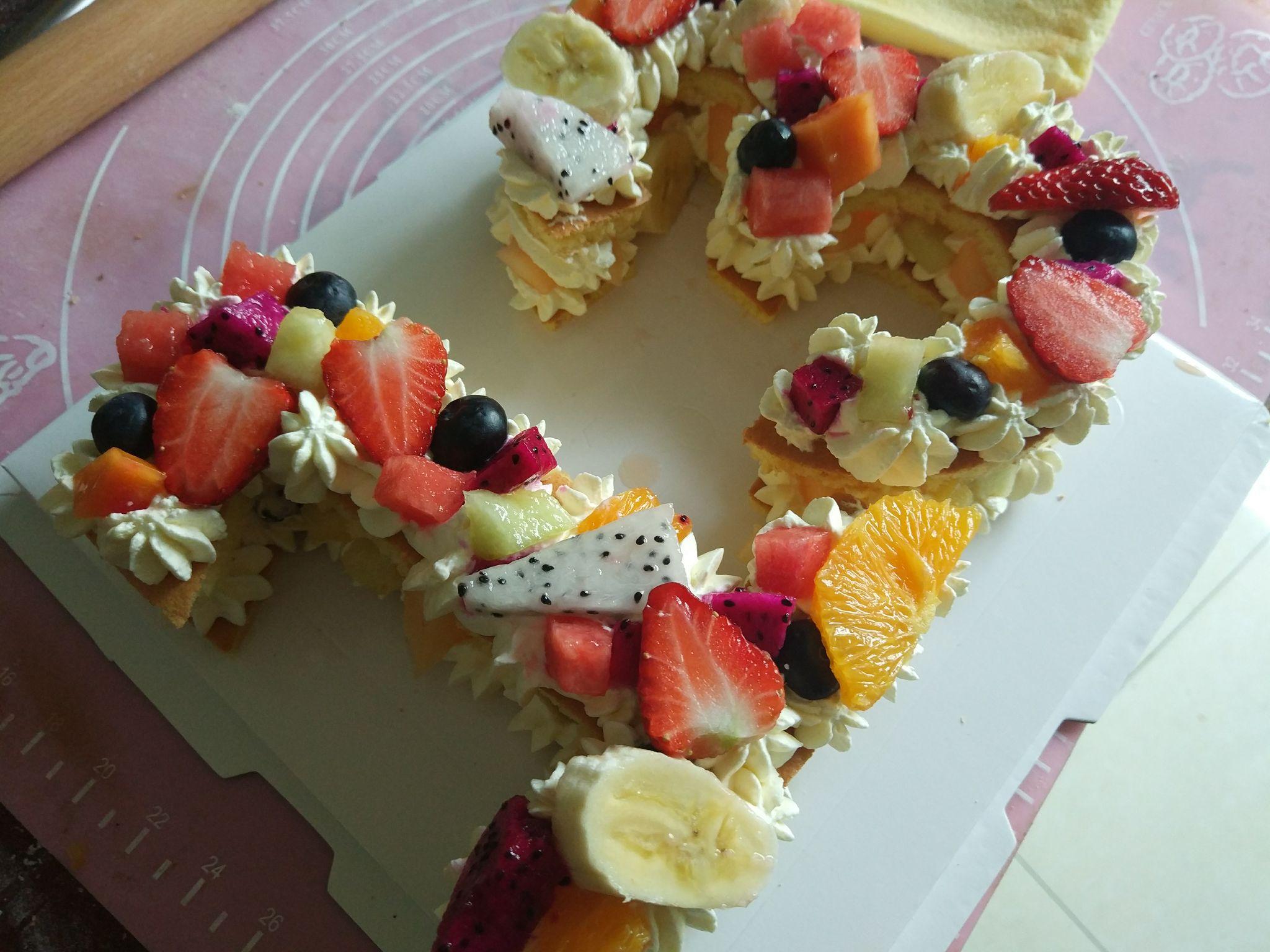 创意数字蛋糕【图解】_木子甜品