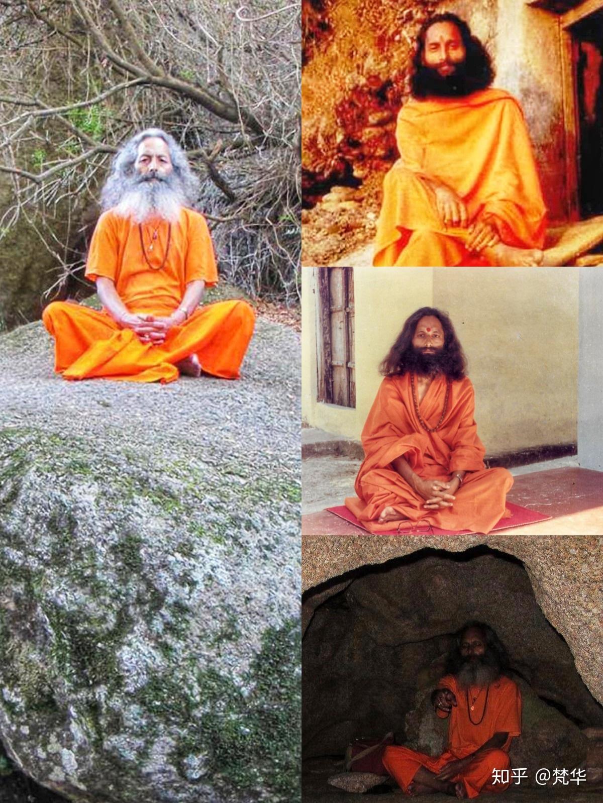 深山中的瑜伽士