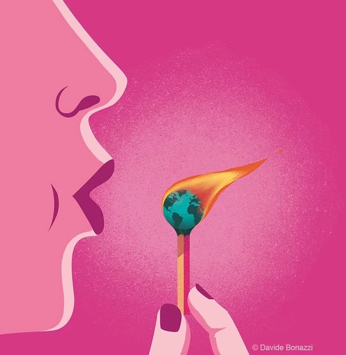 用这24张插画讽刺生活每一张都让人泪目