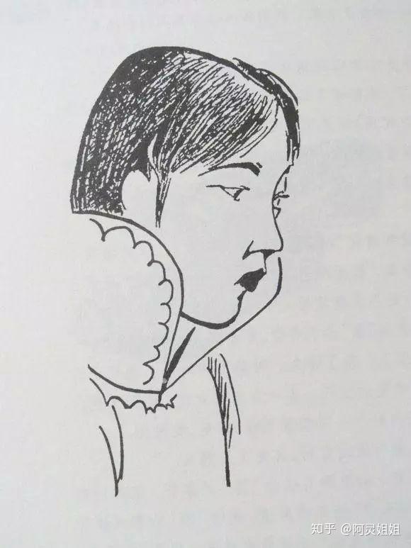 张爱玲的绘画作品上