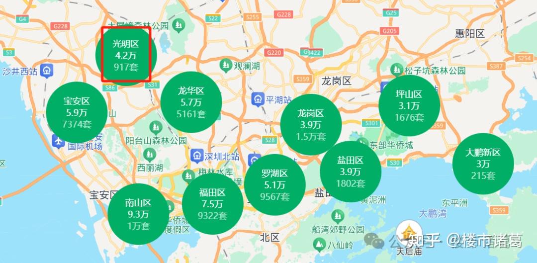 深圳楼市,光明房价有点恐怖。。 - 知乎