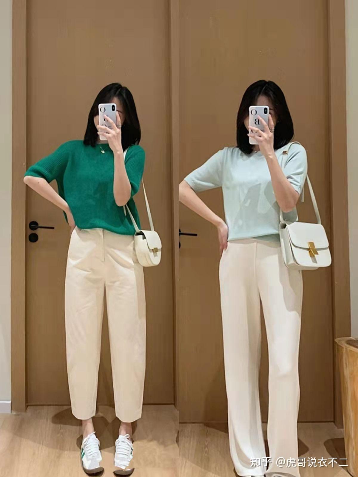 春季40岁女人怎么将小白裤穿出高级感?一看色彩搭配,二看鞋子