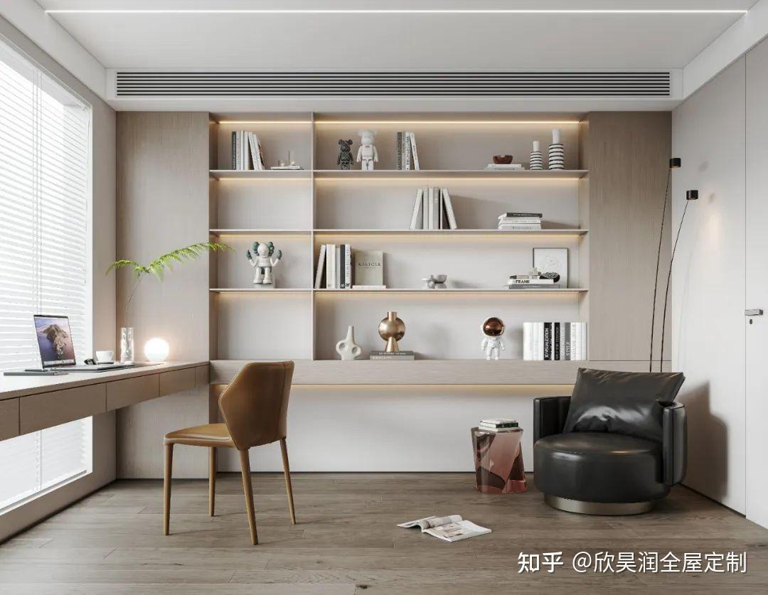 这6种书柜设计太巧妙了,解决小户型没书房烦恼! - 知乎