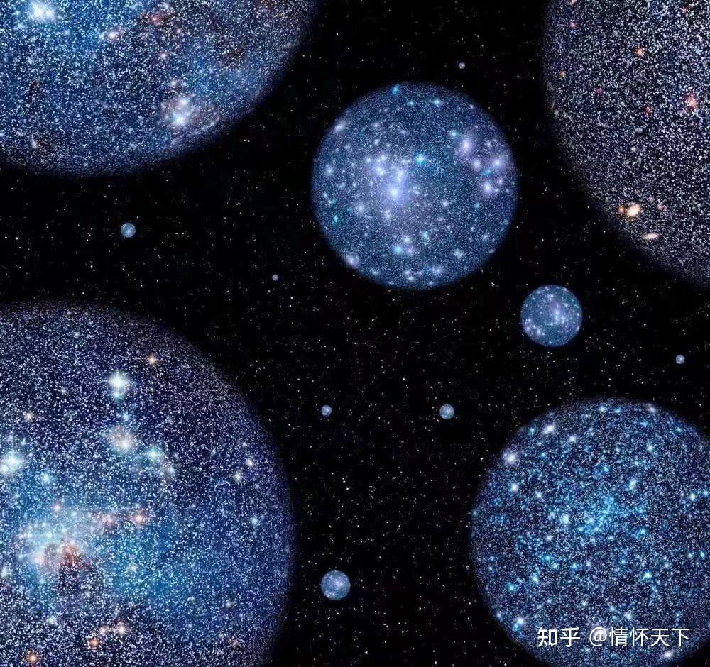 而我们这个宇宙有边界,很难想象无边无际的宏观宇宙内,竟然包含着有