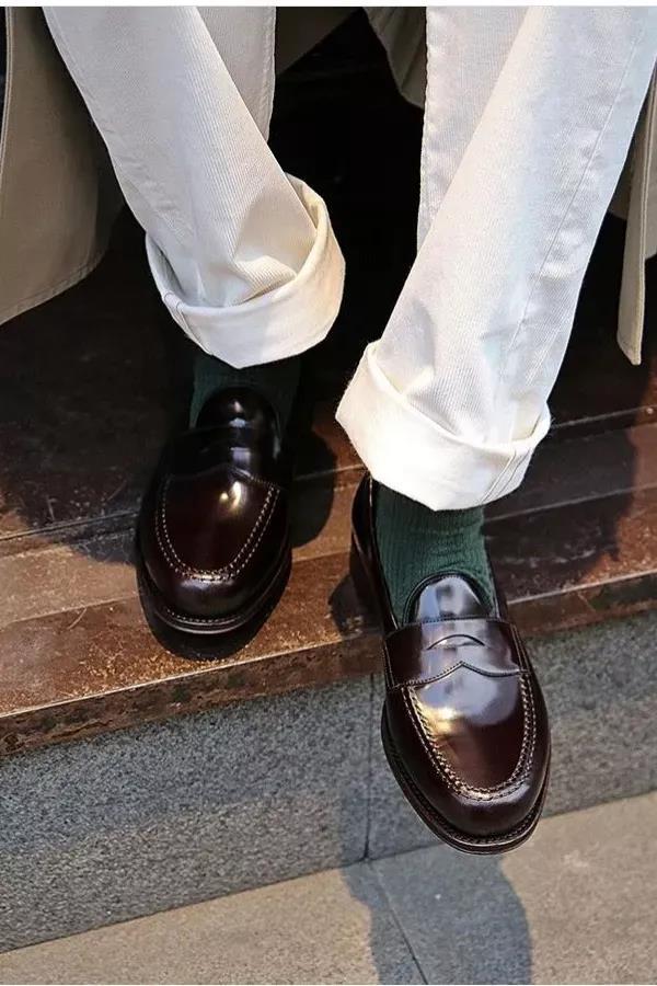 mrc西先生福州西服定制乐福鞋和假日最配了