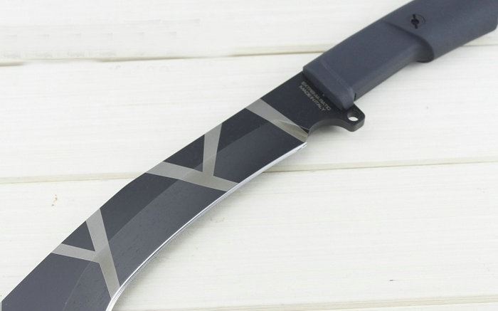 意大利极端武力khkukri虎纹廓尔克最大号砍刀虎纹