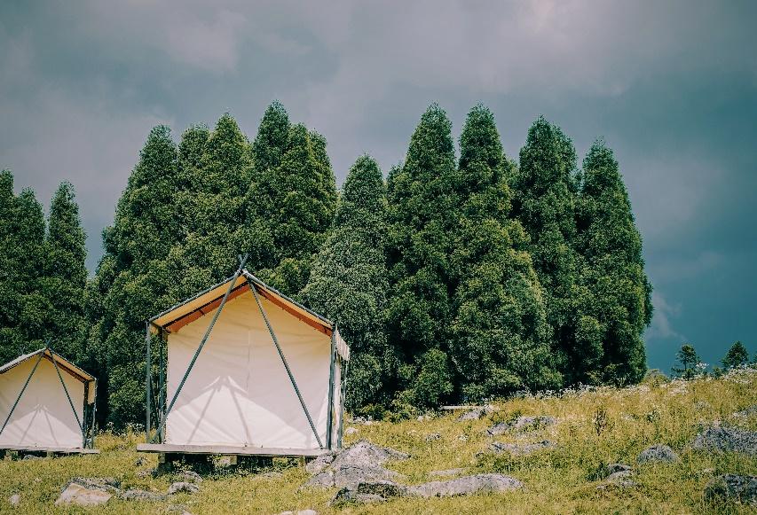 重庆绝美秘境千野草场小众森系露营地适合浪漫约会