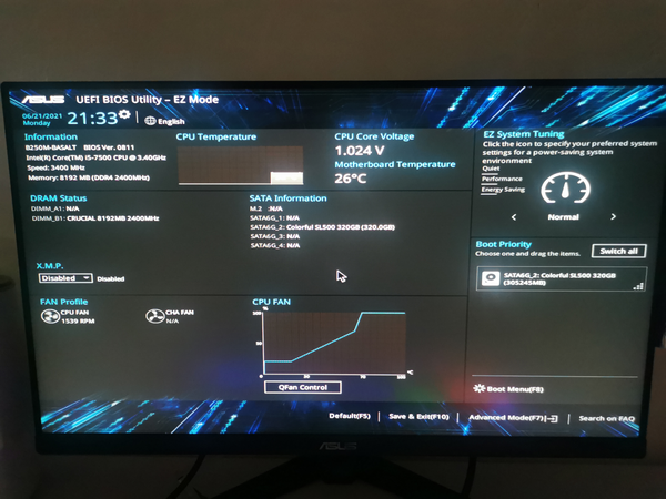 Bios utility advanced mode как выйти из режима