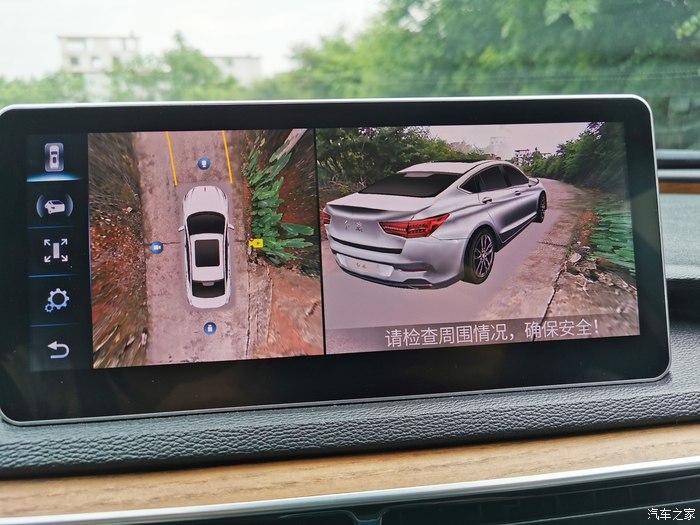 清晰的360全景影像怎么能不爱,悬浮式中控大屏.