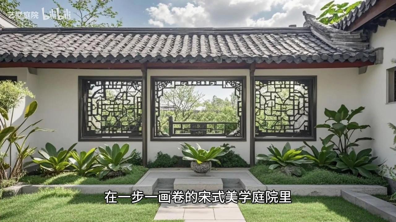 4分钟告诉你近年来非常流行的宋式美学庭院 - 知乎